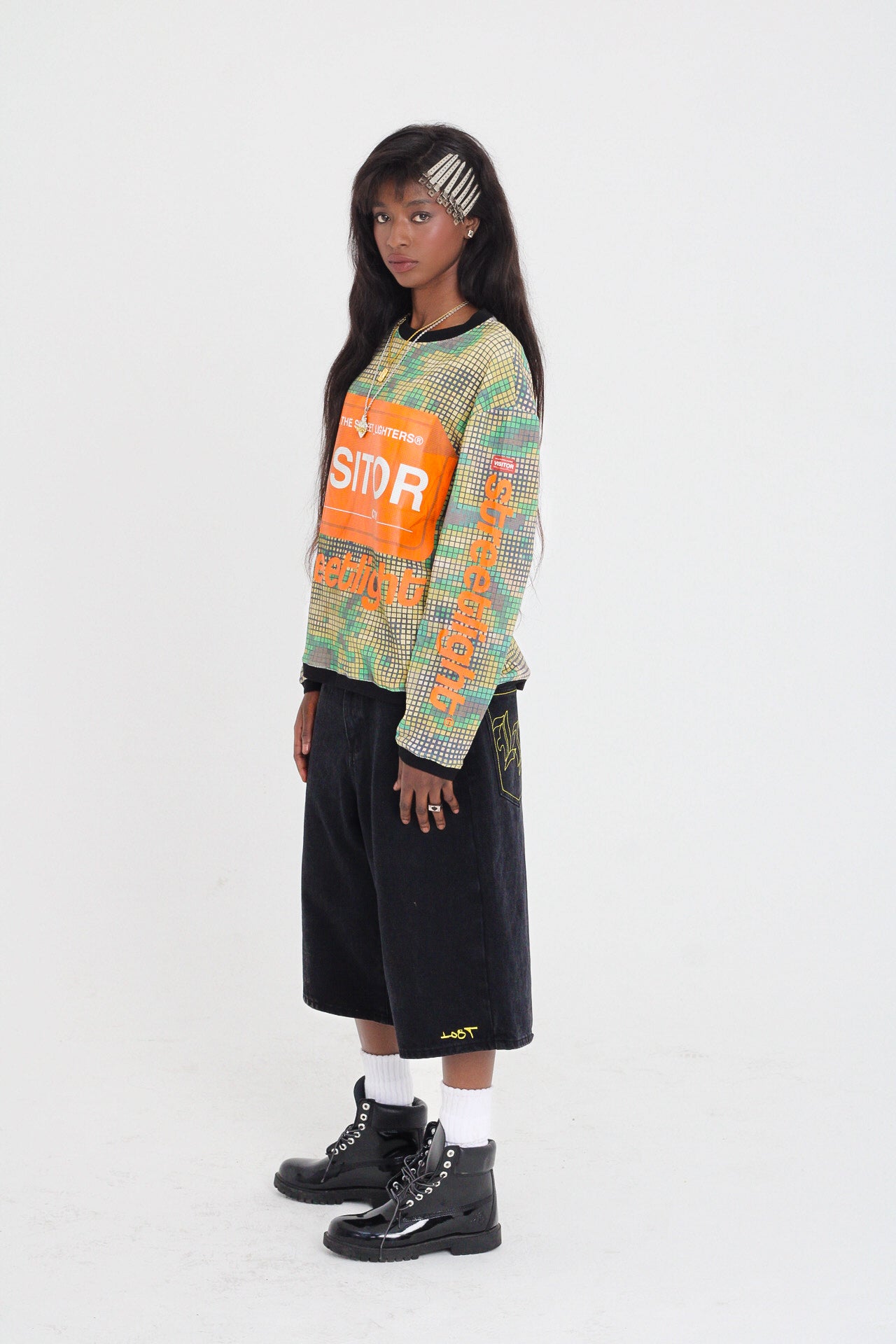 Tee long sleeve camo Desert