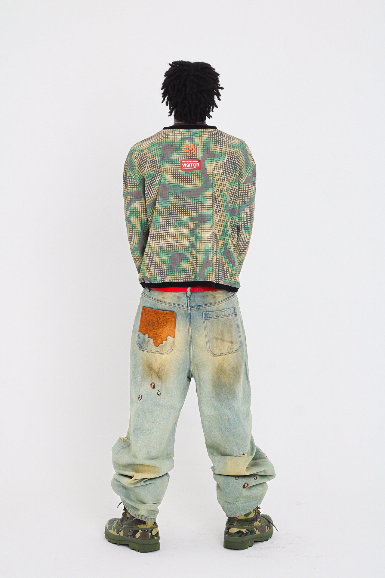 Tee long sleeve camo Desert
