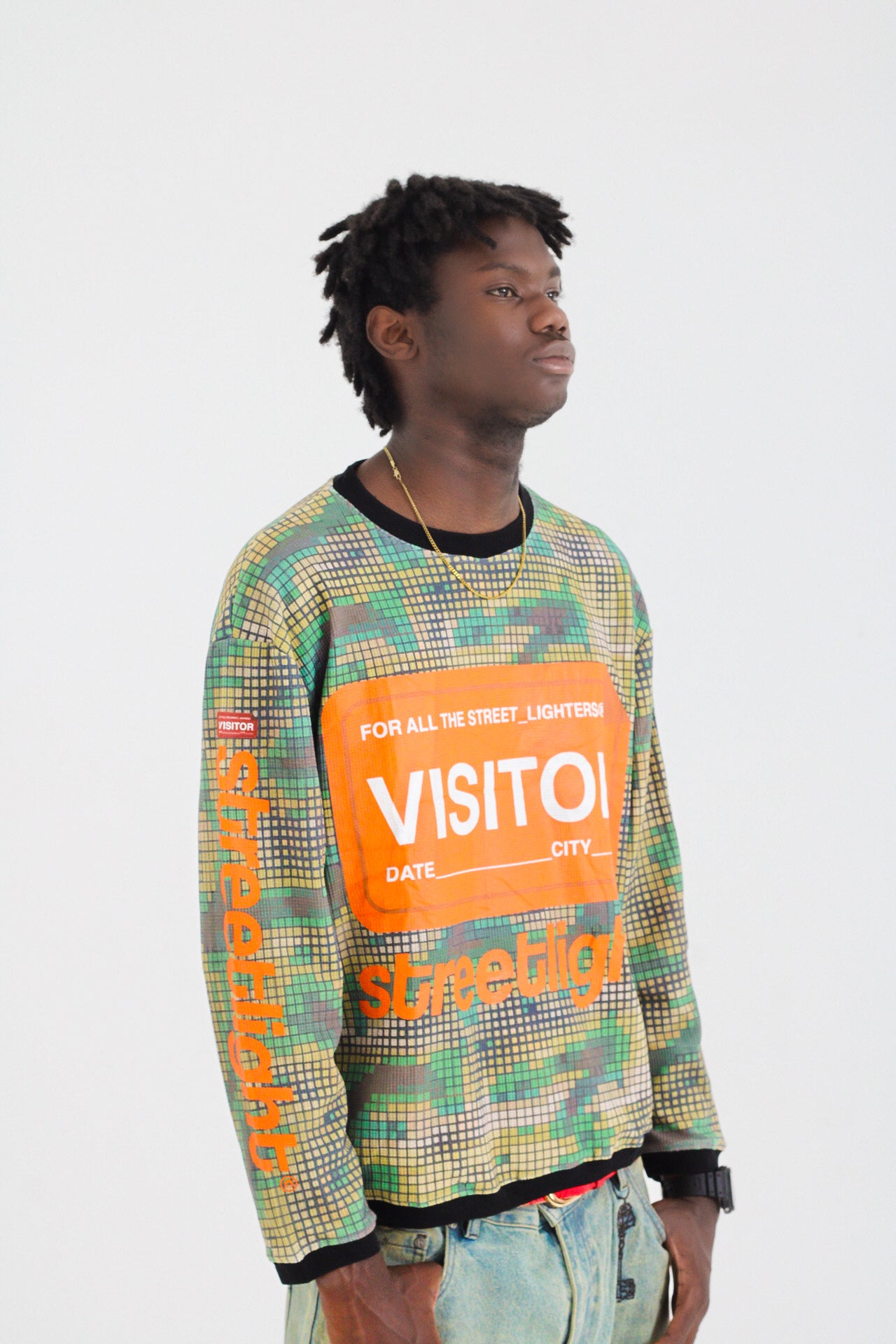 Tee long sleeve camo Desert